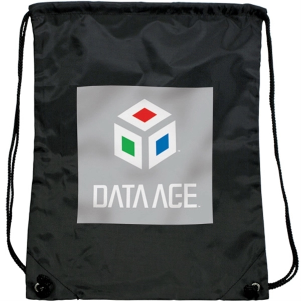 Nylon Drawstring Backpack - Image 1