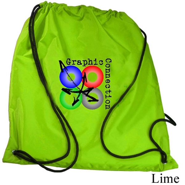 Drawstring Backpack- Full Color - Image 6