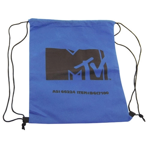 Non Woven Drawstring Backpack- Full Color - Image 5