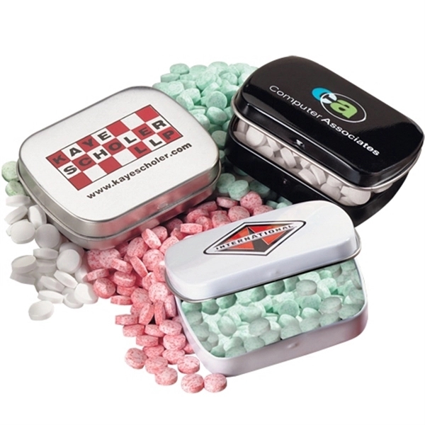 Pocket mint tin in credit card gift box with mints - Image 2