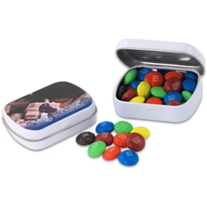 Pocket Hinged Tin with Candy chocolates