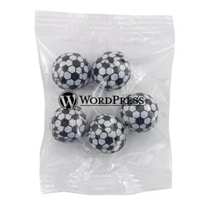 Bountiful Bag Promo Pack with Chocolate Soccer Balls Candy
