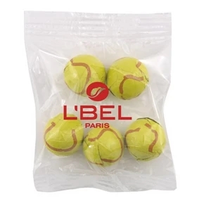Bountiful Bag Promo Pack with Chocolate Tennis Balls Candy