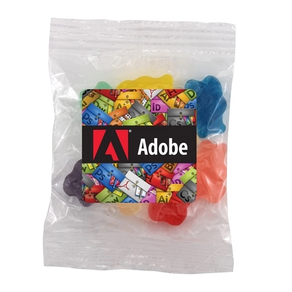 Bountiful Bag with Gummy Bears Candy- Full Color Label - Image 1