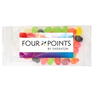 Large Bountiful Bag Full Color Label with Jelly Beans Candy