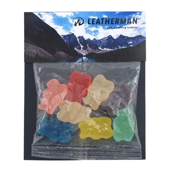 Billboard Full Color Header Candy Bag- with Gummy Bears - Image 1