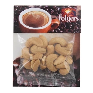 Billboard Full Color Header Candy Bag-  with Cashews