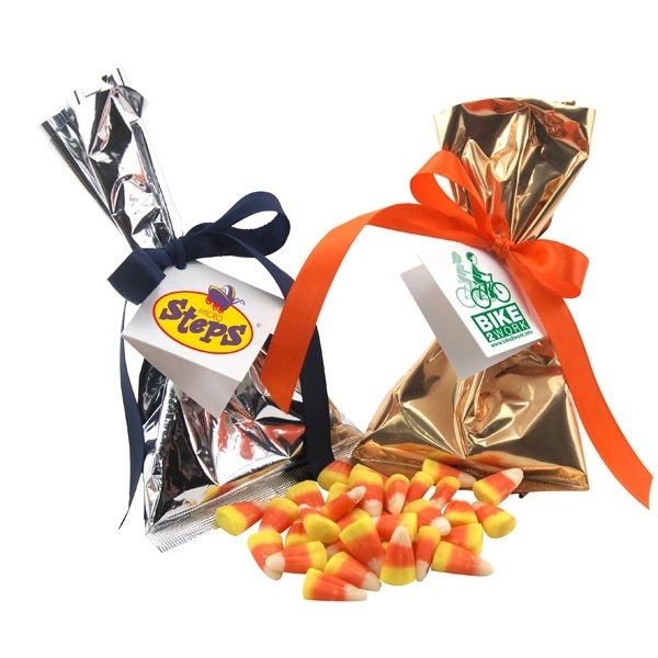 Candy Corn Favor/Mug Stuffer Bags with Ribbon - Image 1