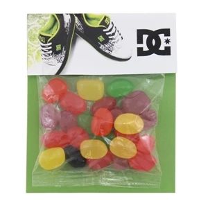 Billboard Full Color Header Candy Bag-  with Jelly Beans
