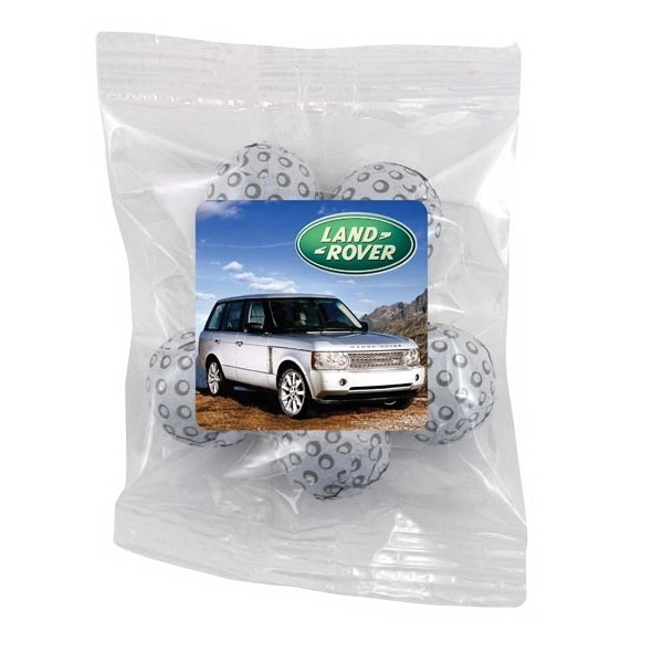 Bountiful Bag with Chocolate Golf Balls- Full Color Label - Image 1