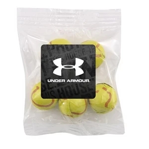 Bountiful Bag with Chocolate Tennis Balls- Full Color Label