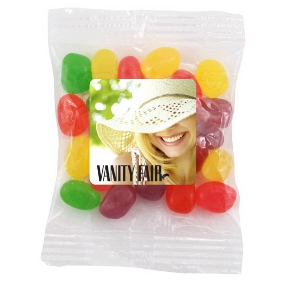 Bountiful Bag with Jelly Beans Candy- Full Color Label - Image 1