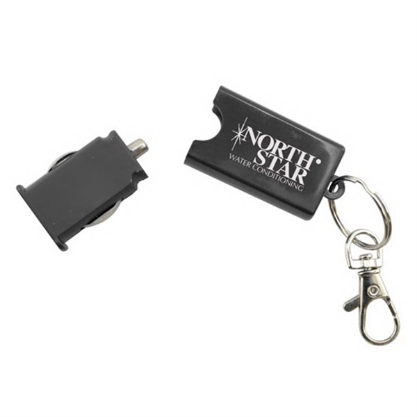 USB Car Charger on a KeyChain - Image 2