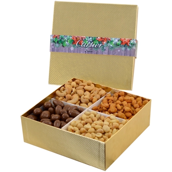 Large 4 Way Nut Gift Box