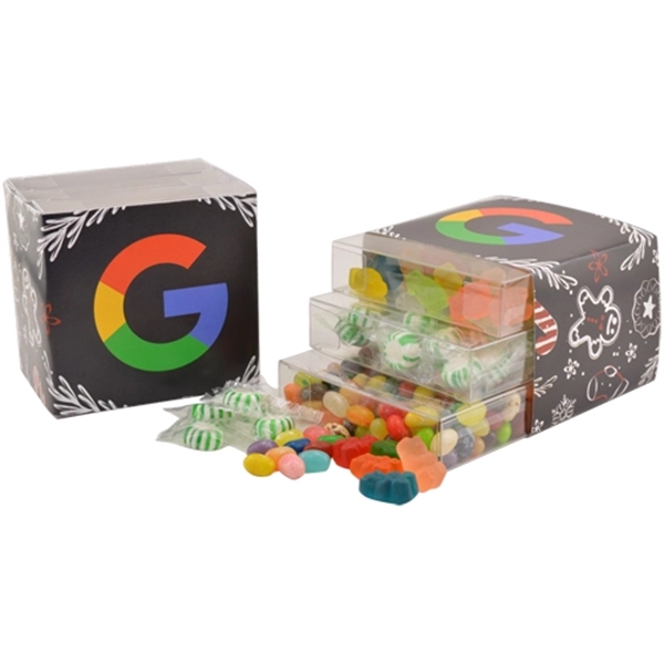 3 Way Candy Stack Acetate Tower - Image 1