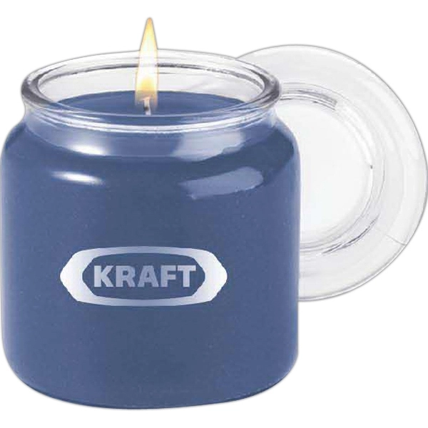16 oz Apothecary Jar Holiday Candle - Image 1
