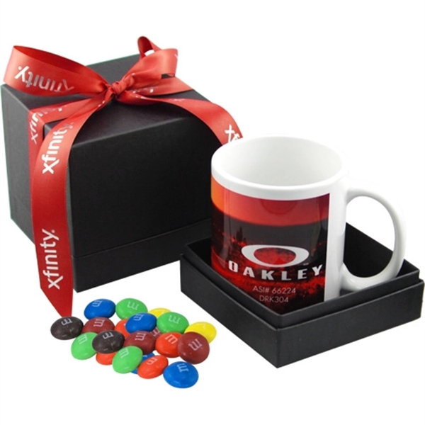 Gift Box Mug & Chocolate Coated Candy - Image 1