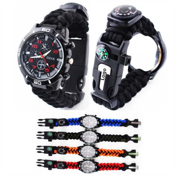 Survival Bracelet Watch - Image 1