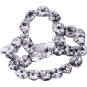 Lapel pin with tiara shape