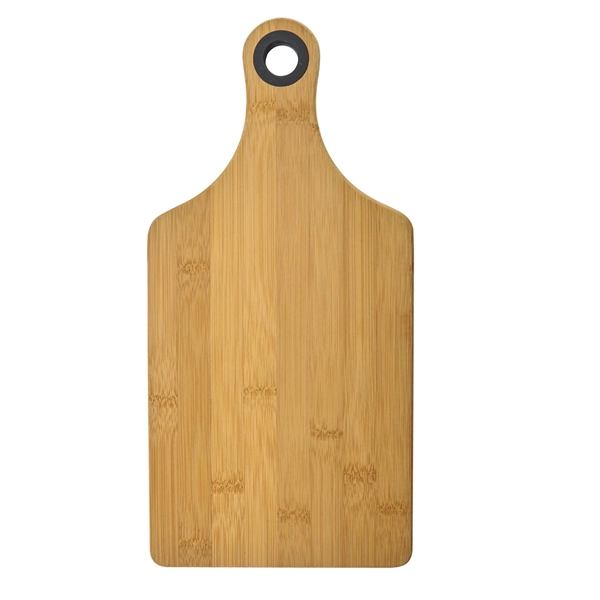 Bamboo Cheese Board w/ Silicone Ring - Image 2