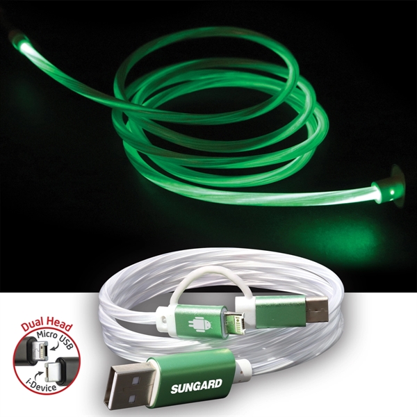 3-in-1 EL Lighted USB Charging Cable for Mobile Devices - Image 8
