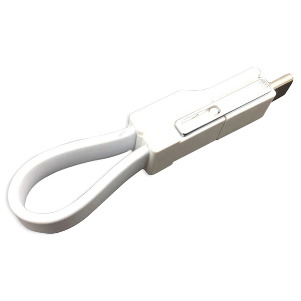 3 in 1 Magnetic Keychain USB Charging and Data cable for iPh - Image 6