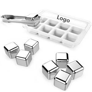 Stainless Steel Chilling Reusable Ice Cubes