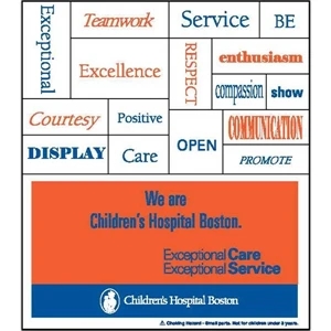 Words Plus™ Business Card Magnet 4"H x 3-1/2"W