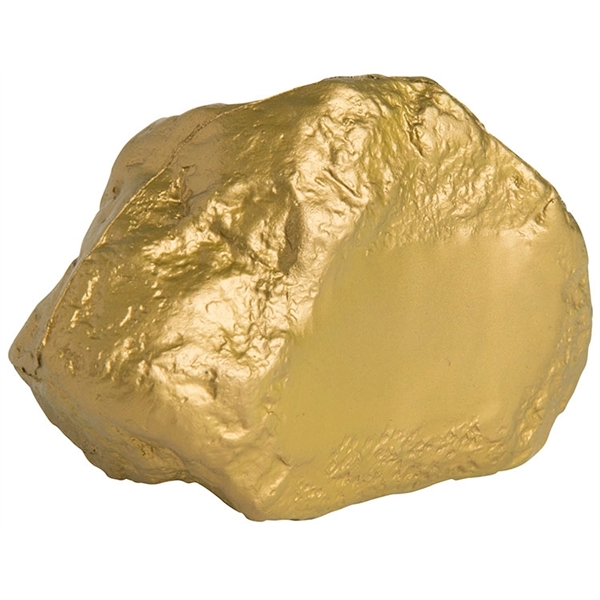 Squeezies® Gold Nugget Stress Reliever - Image 1