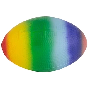 Squeezies®  Rainbow Football Stress Relievers
