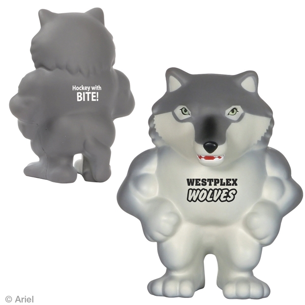 Wolf Mascot Stress Reliever - Image 1