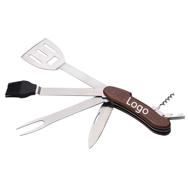 6-in-1 BBQ Grilling Tool - Image 1