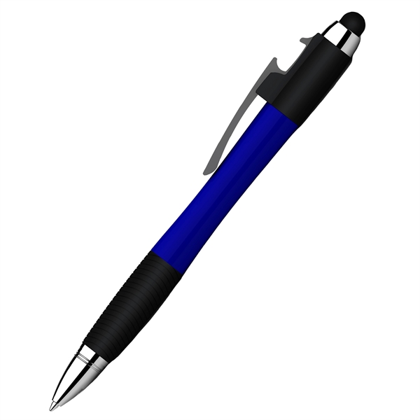 Color Ballpoint Pen w/ Screwdriver, Bottle Opener and Stylus - Image 3