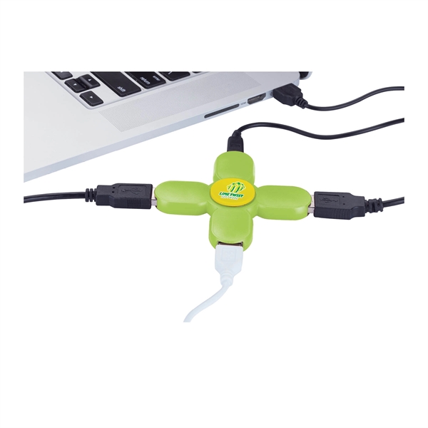 Ninja 3 Port USB Hub Spinner - Image 5