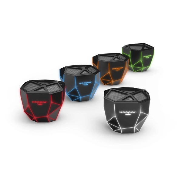 Xoopar Geo Speaker Desktop Skeletal-Lighted Wireless Speaker - Image 1