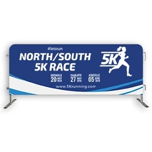 33" x 82" Single Sided Crowd Barrier Covers -FREE SHIPPING