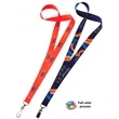 Polyester Full Color Sublimated Lanyard ID Badge Holder