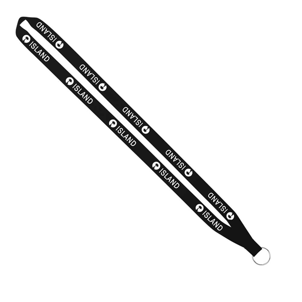 Import Rush 5/8" Polyester Lanyard with Sewn Silver Ring - Image 14