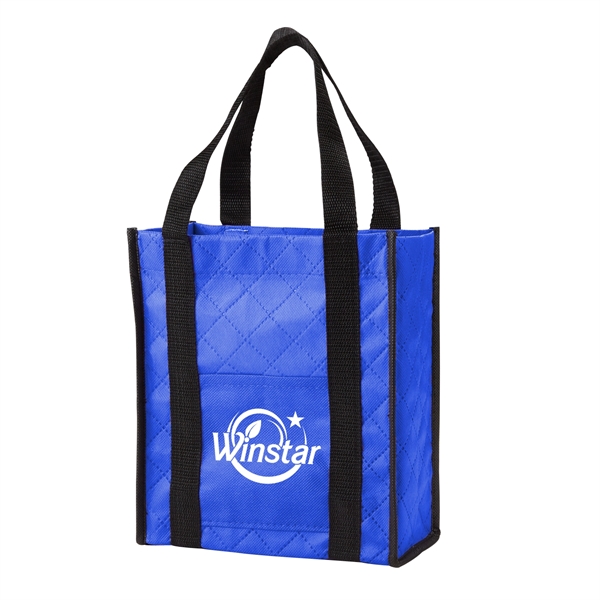 Quilted Non-Woven Gift Tote - Image 1