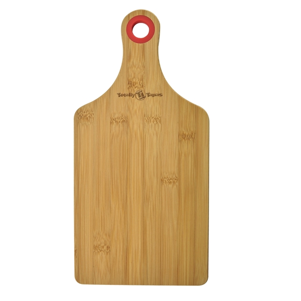 Bamboo Cheese Board w/ Silicone Ring - Image 9