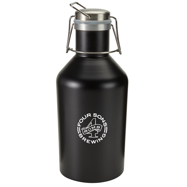 64 Oz. Stainless Steel Growler - Image 4