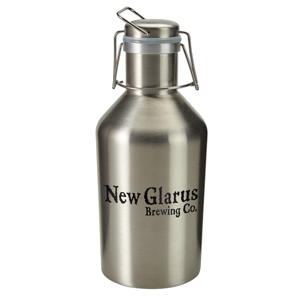 64 Oz. Stainless Steel Growler - Image 5