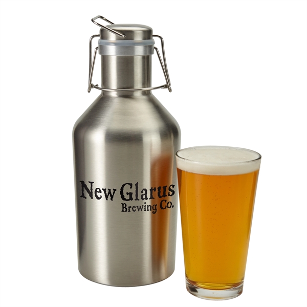 64 Oz. Stainless Steel Growler - Image 6