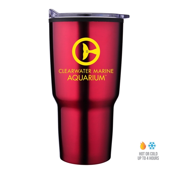 30 oz Economy Tapered Stainless Steel Tumbler - Image 4