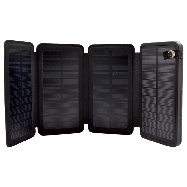8000mAh 4 Solar Panel Power Bank with Torch - Image 11