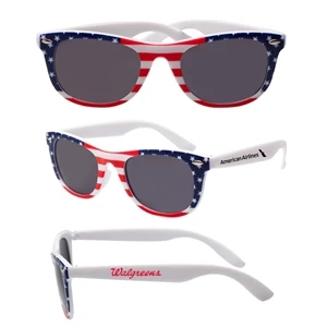 Patriotic American Flag Sunglasses
