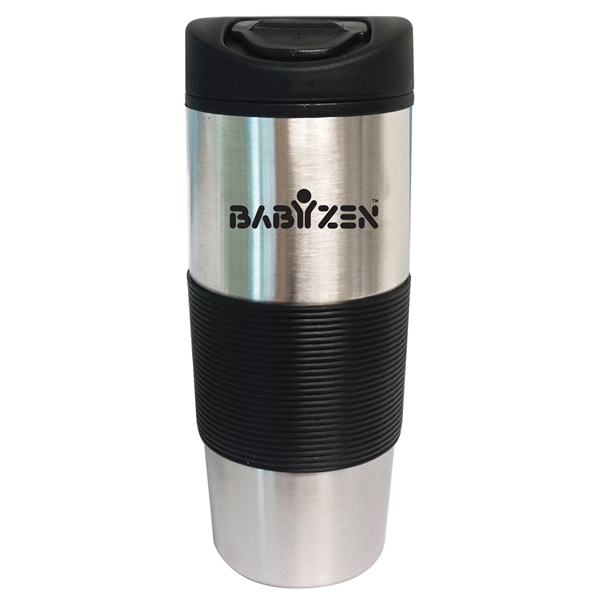 MIGHTY GRIP STAINLESS TUMBLER - Image 1