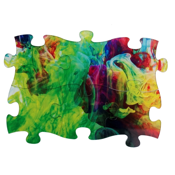 3.75" x 3.75" Acrylic Jigsaw Puzzle - Image 1