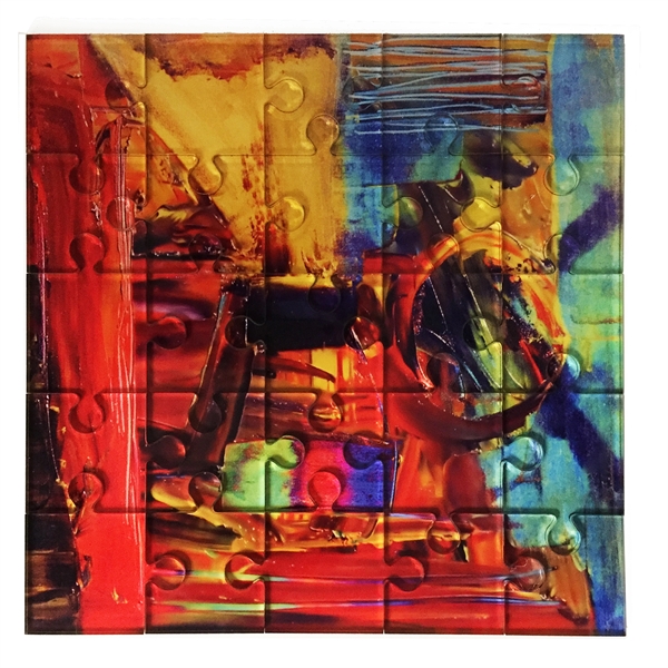 5.5" x 5.5" Acrylic Jigsaw Puzzle - Image 3