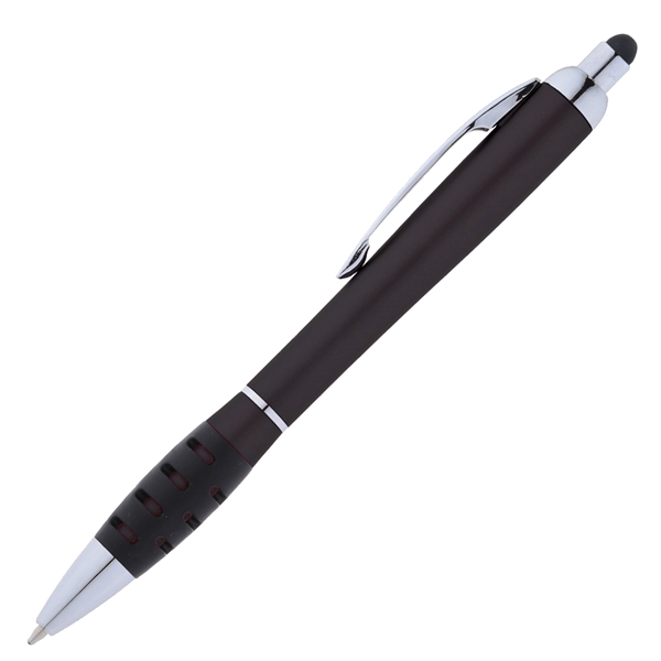Marquis Click-Action Stylus Ballpoint w/ Backlit Logo - Image 2